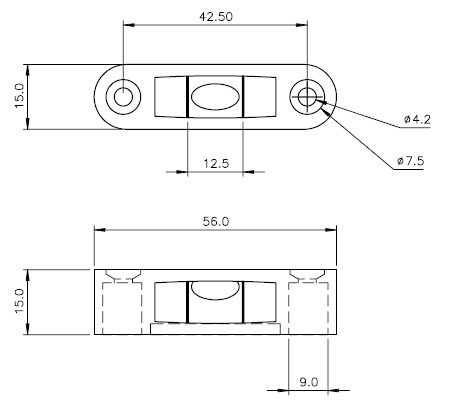 Libel voor rioollaser target 56x15x15