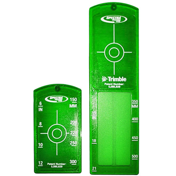 Target met houder Groen voor DG rioollasers