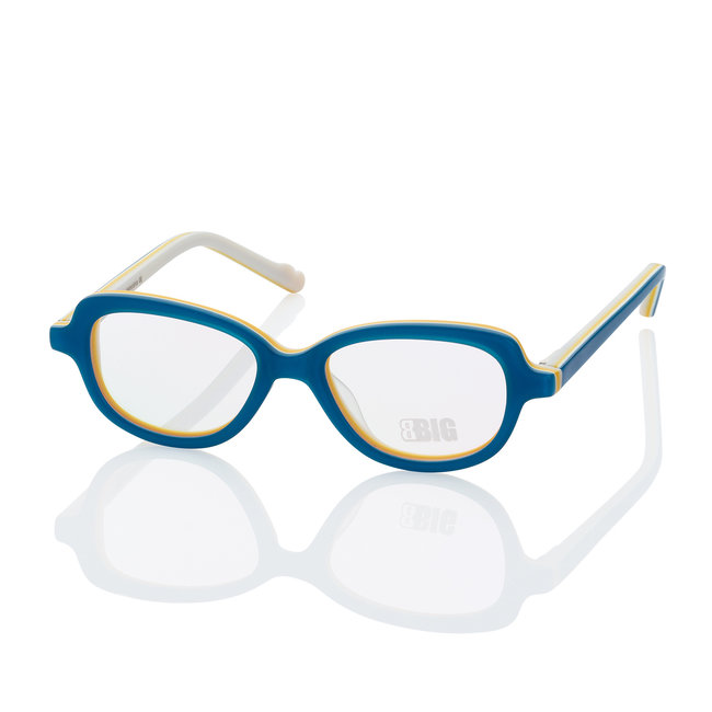 BBIG 228 - IceBlue/Yellow/White !! Matt !!