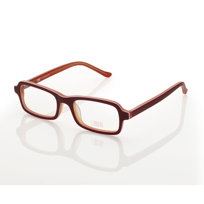 BBIG 215 - Red/White and dark orange in Matt-409