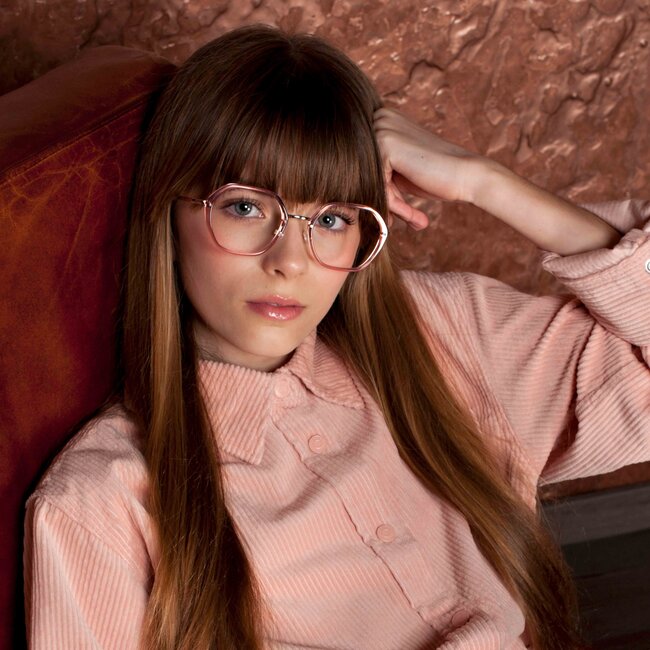 ANM Eyewear Tribeca - Pink/silver - 67