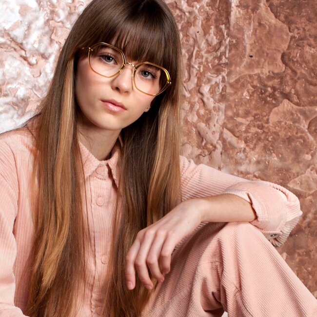 ANM Eyewear Tribeca - Brown/gold - 65