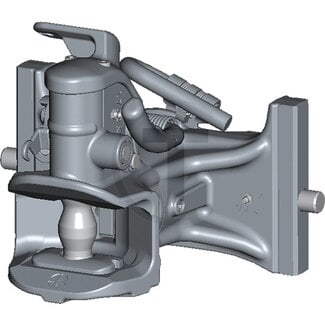 Sauermann Anhängebock 38 mm, 312 / 22 / 30 mm, 2000 kg, 84,3 kN, AGCO Grau