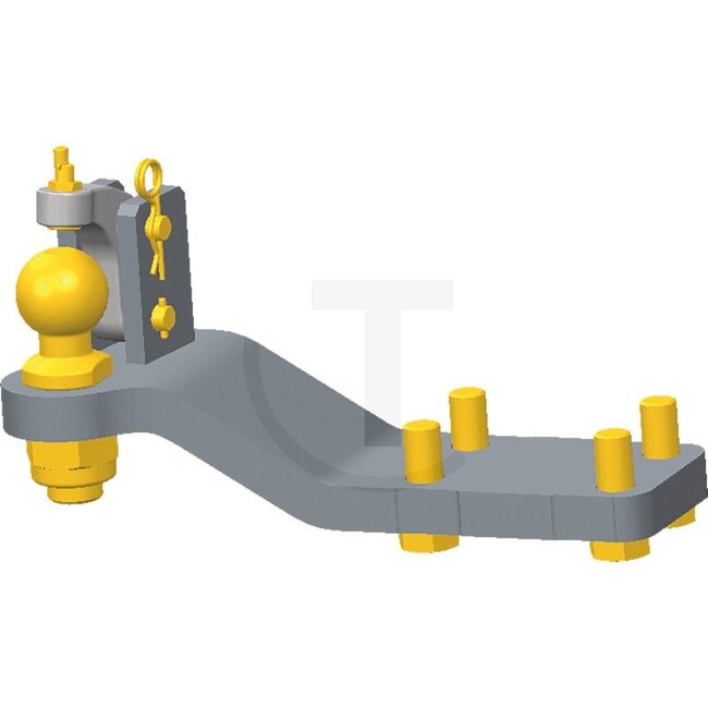 Sauermann Gedwongen besturing links - kogel-Ø 50 mm - 711127112, AL205400, D0.017.8616.3 | Tip voor montage: links | Borings-Ø: 21 mm | Kleur: zwart