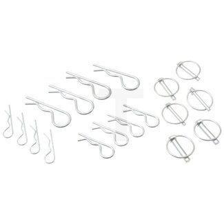 GRANIT Jeu de goupilles Bêta et clips - 18 pièces