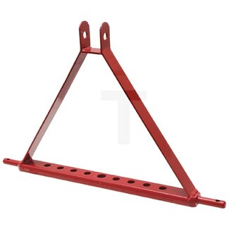 Ackerschiene Kat. 1 | 770 x 61,5 x 30 mm | 9 Löcher