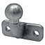 GRANIT Screw-on ball drawbar K50, hole spacing 90 mm, bore M17
