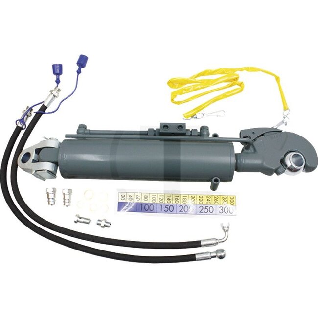 GRANIT Hydraulischer Oberlenker 666 - 906 mm | Fanghaken cat. 3 | Gabelgelenk cat. 2 - 3PHGCA240-3-25
