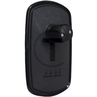 Spiegel onverwarmd - 263 x 160 mm - stang Ø 10-22 mm