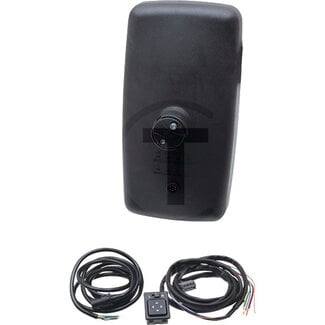 GRANIT Spiegelsatz elektrisch verstellbar beheizt 12 V, Arm Ø 16 - 28 mm