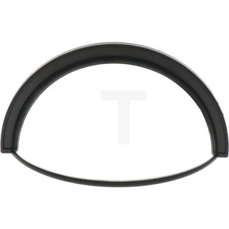 Panoramaspiegel 220 x 110 mm - radius 100 mm - stang Ø 10-20 mm