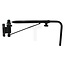 Telescopic mirror bracket left