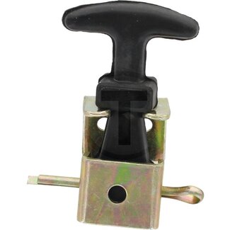 Bonnet catch complete with bracket short 65 mm