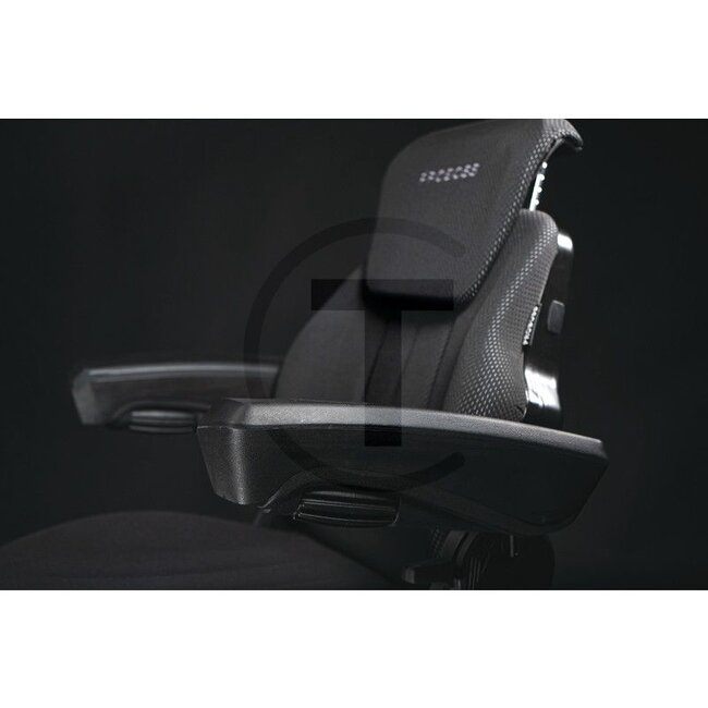 PROBOSS Tractor seat air suspended fabric, 480 mm, 12 V, AS2480