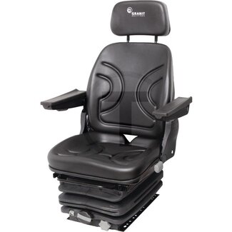 GRANIT Traktorsitz luftgefedert - PVC Kunstleder