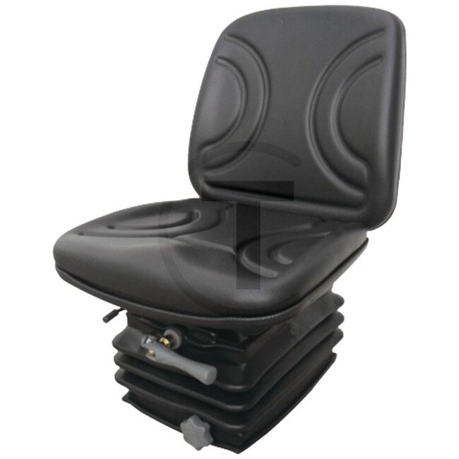 GRANIT Zitting / stoel compleet PVC-bekleding zwart - 240920036, STPLUSV42