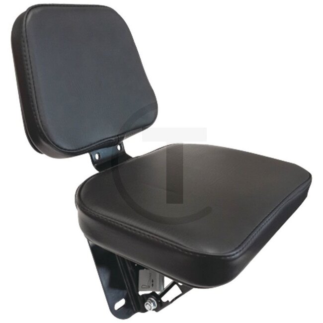 GRANIT Passenger seat PVC black universal