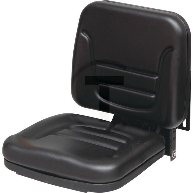 GRANIT Passenger seat wall mounting black PVC folding