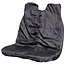 GRANIT Seat cover black two-seater 92 x 45 cm, back 91 x 87 cm