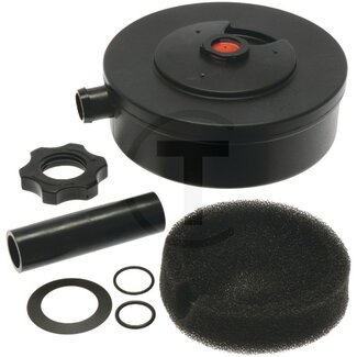 HIFI Motorentlüftungsfilter Ø 163 mm, Höhe 84 mm, Gewinde M30 x 3