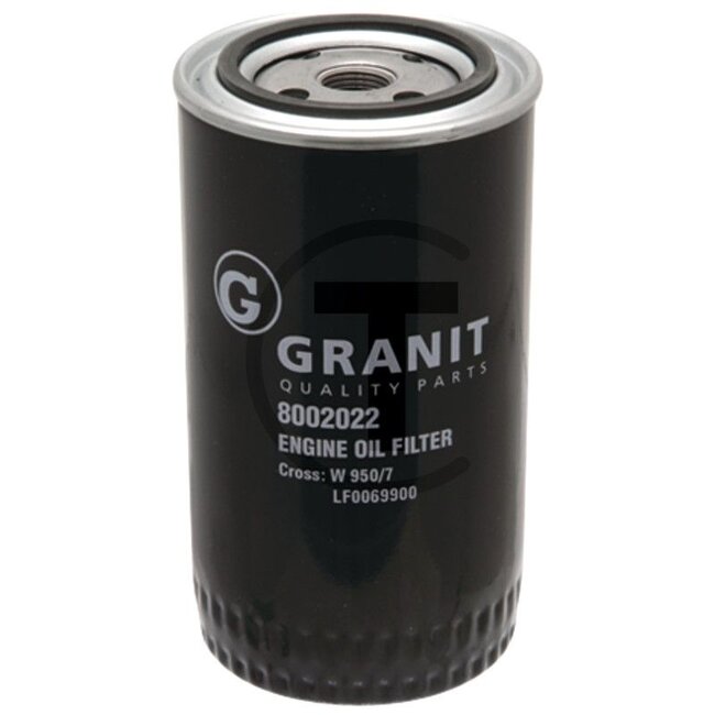 GRANIT Engine oil filter to fit as W 950/7 & LF699 - 1446675M91, 1447031M1, 1447031M2, 2654407
