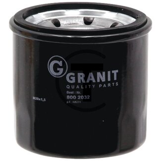 GRANIT Motoroliefilter W67/1, LF3692, Ø 66 mm, hoogte 65 mm, M20 x 1,5