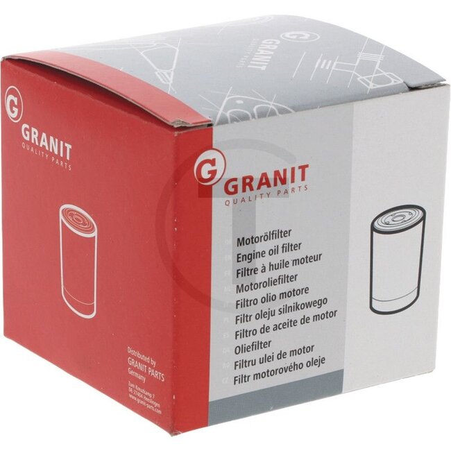 GRANIT Engine oil filter to fit as W67/1 & LF0369200 - 1585332430, 1585399170, HH15032430