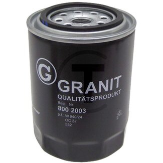 GRANIT Motorölfilter W940/24, LF701, Ø 93 mm, Höhe 142 mm, 3/4-16 UNF