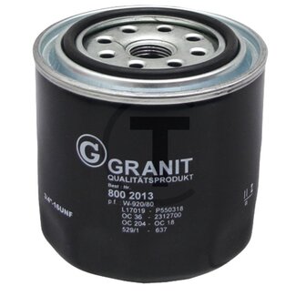 GRANIT Motoroliefilter W920/80, LF3400