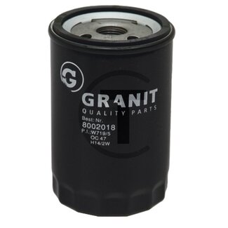 GRANIT Motorölfilter Ø 76 mm, Höhe 123 mm, Gewinde 3/4"-16 UNF