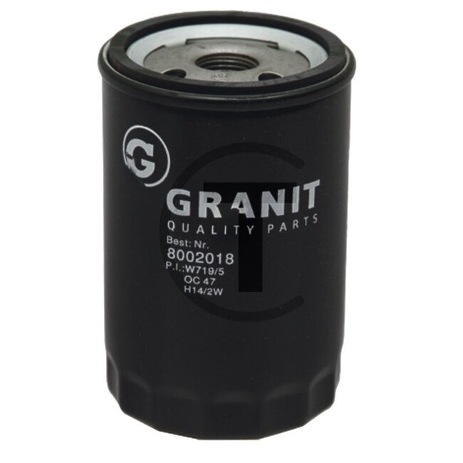 GRANIT Engine oil filter to fit as W719/5 & LF3568 - AM34770, W51088