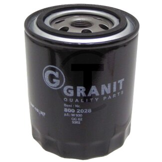 GRANIT Motoroliefilter Ø 93 mm, hoogte 114 mm, draad 3/4"-16 UNF