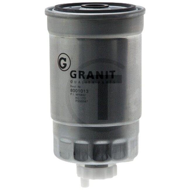 GRANIT Brandstoffilter Ø 80 mm, hoogte 160,5 mm, M16 x 1,5 | 84214564