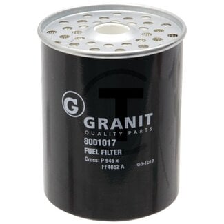 GRANIT Fuel filter Ø 84 mm, inner-Ø 19 mm