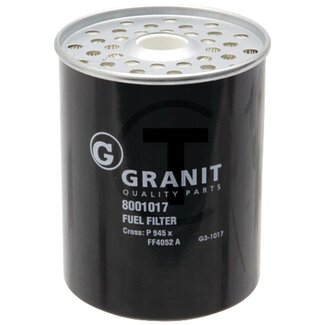GRANIT Kraftstofffilter Ø 84 mm, Innen-Ø 19 mm