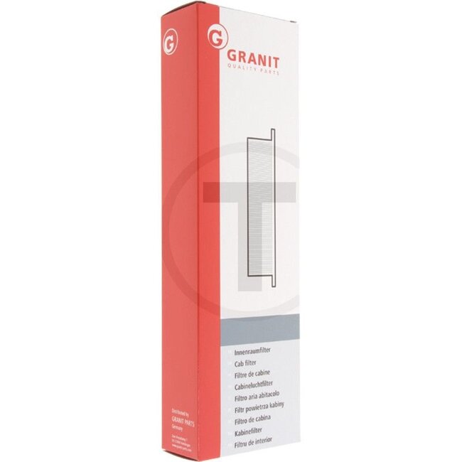 GRANIT Cab filter 406 x 120 x 58 mm | H816810140071