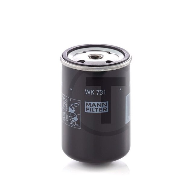 MANN-FILTER Fuel filter WK731 - F100001160243