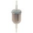 MANN-FILTER Kraftstofffilter Papier Filter Höhe 105 mm, 2x gerade, 6 / 8 mm