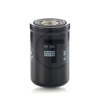 MANN-FILTER Hydraulic / transmission oil filter WH945