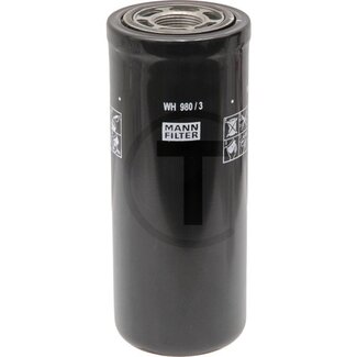 MANN-FILTER Hydraulic/transmission oil filter WH980/3