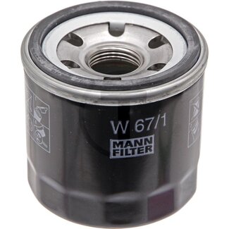 MANN-FILTER Motoroliefilter W67/1