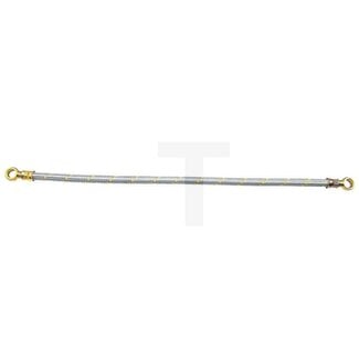 Kraftstoffleitung Ø 14 mm, 450 mm mit Ringstutzen, Niederdruckschlauch NW 8