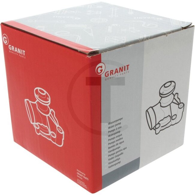 GRANIT Waterpomp met versterkte lagers Fendt, Case IH, Renault, Steyr | 299671A1, 130100060703