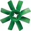 GRANIT Cooling fan Ø 422 mm, 8 fins John Deere 940-2120 | AT26373