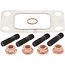 BE TURBO Turbocharger mounting kit Massey Ferguson 3075, 4243 - 4265, 6150
