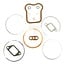 Cylinder head gasket set upper engine 984P Lamborghini C 684, R 684, 714V