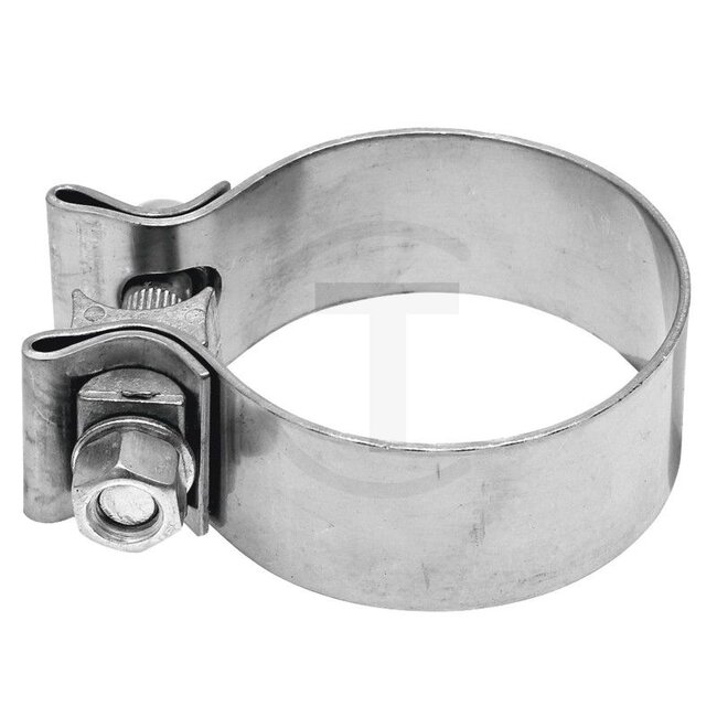 GRANIT Uitlaatklem verchroomd Ø 63 mm