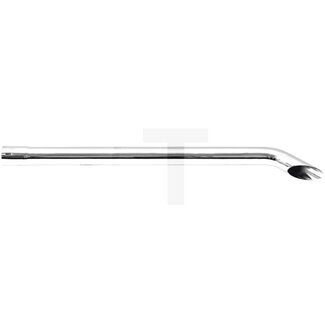GRANIT Uitlaatpijp verchroomd Ø 70 mm - 1220 mm