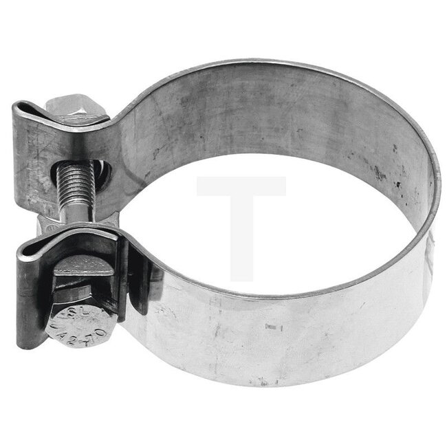 GRANIT Clamp chromed Ø 76 mm - Inner-Ø 76 mm