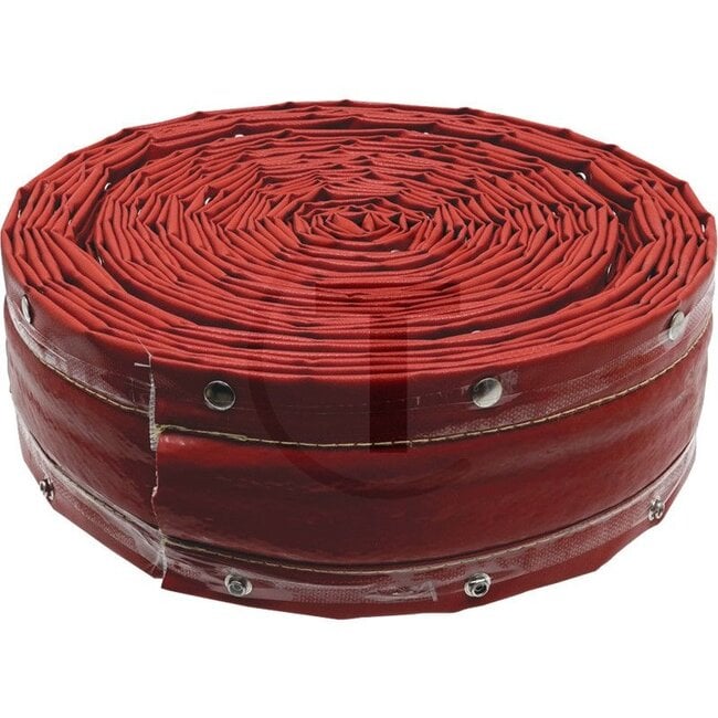 GRANIT Heat protection hose with press studs 20 mm (by the meter) - Heat resistant up to 260 °C